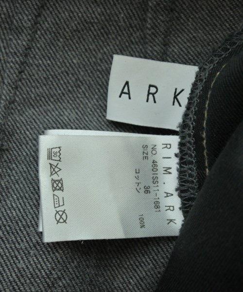 RIM.ARK（リムアーク）デニムパンツ 黒 サイズ:36(S位) レディース/2200643662018