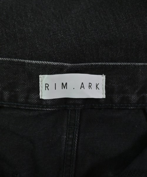 RIM.ARK（リムアーク）デニムパンツ 黒 サイズ:36(S位) レディース/2200706684131