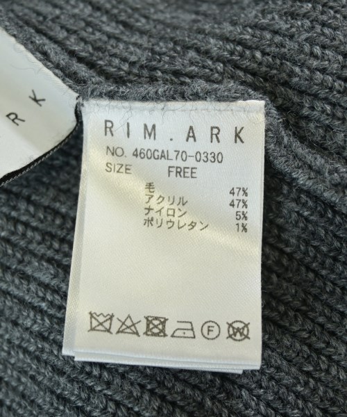 RIM.ARK（リムアーク）ニット・セーター グレー サイズ:F レディース/2200704623040