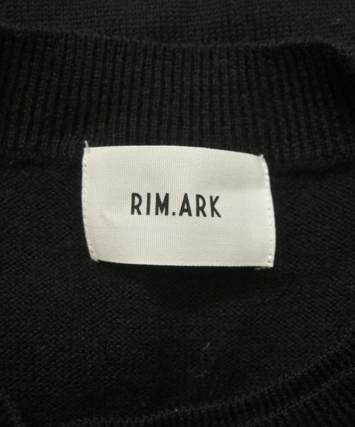 RIM.ARK（リムアーク）ニット・セーター 黒 サイズ:38(M位) レディース/2200658059131
