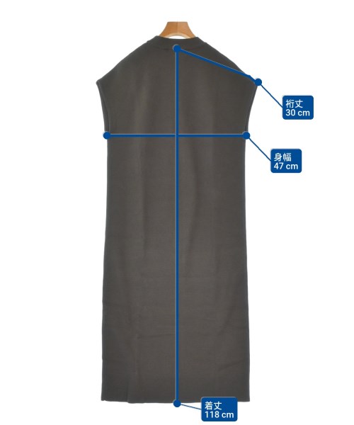 RIM.ARK（リムアーク）ワンピース カーキ サイズ:36(S位) レディース/2200666434043