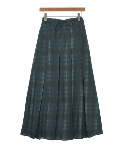 RIM.ARK(リムアーク)ロング・マキシ丈スカート 紺 サイズ:36(S位)/2200663377053