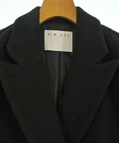 RIM.ARK（リムアーク）チェスターコート 黒 サイズ:36(S位) レディース/2200668567015