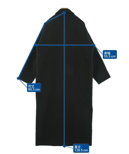 RIM.ARK（リムアーク）チェスターコート 黒 サイズ:36(S位) レディース/2200668567015