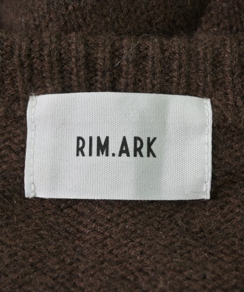 RIM.ARK（リムアーク）ニット・セーター 茶 サイズ:F レディース/2200722762066
