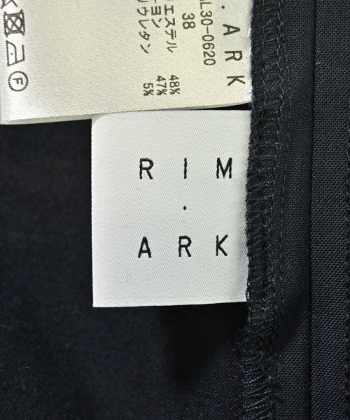 RIM.ARK（リムアーク）ブラウス 紺 サイズ:38(M位) レディース/2200733556111