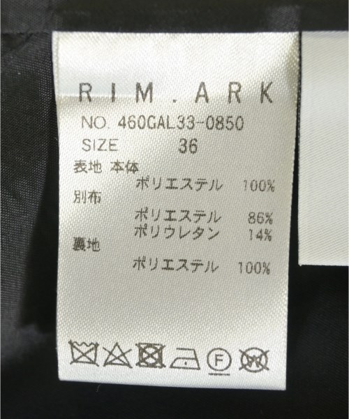 RIM.ARK（リムアーク）ワンピース 黒 サイズ:36(S位) レディース/2200715145012