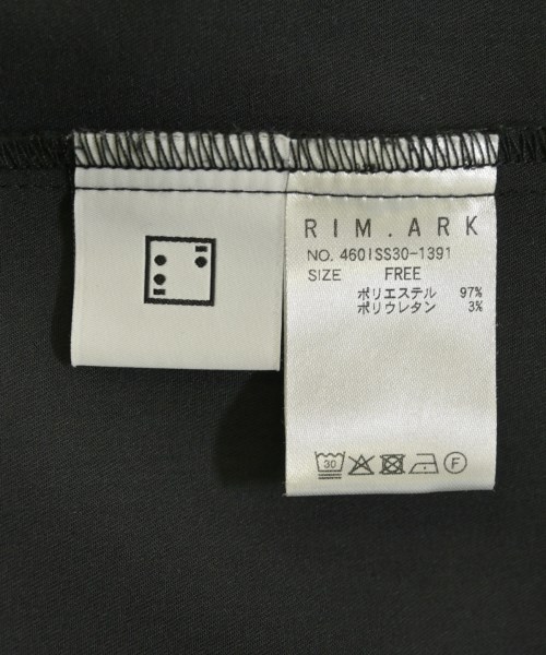 RIM.ARK（リムアーク）カジュアルシャツ 黒 サイズ:F レディース/2200717639014