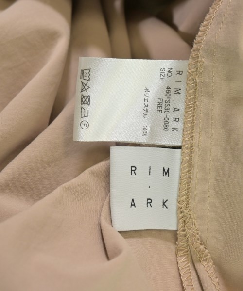 RIM.ARK（リムアーク）カジュアルシャツ ベージュ サイズ:F レディース/2200719425011
