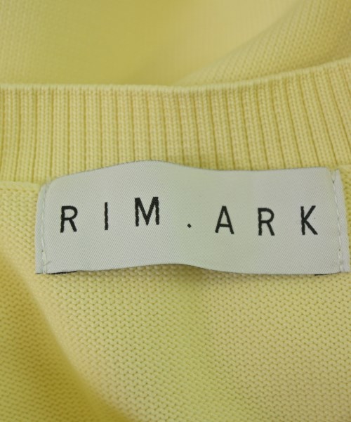 RIM.ARK（リムアーク）ニット・セーター 黄 サイズ:F レディース/2200690051018