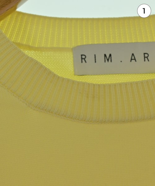 RIM.ARK（リムアーク）ニット・セーター 黄 サイズ:F レディース/2200690051018