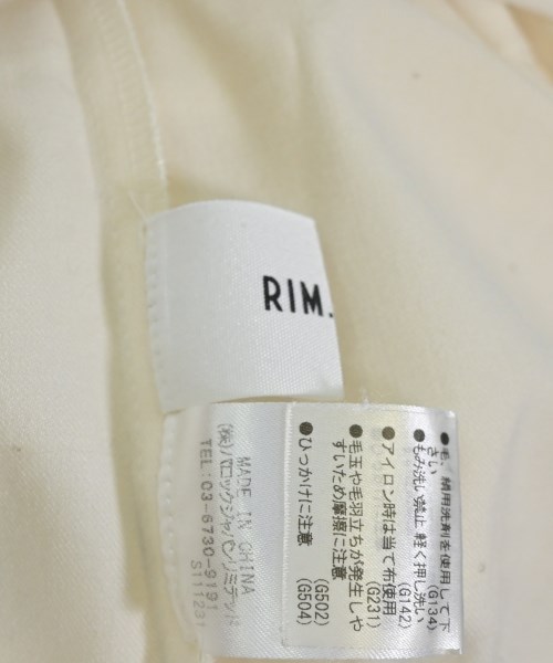 RIM.ARK（リムアーク）カジュアルシャツ 白 サイズ:38(M位) レディース/2200686162025