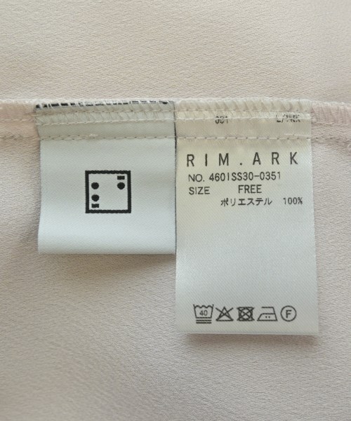 RIM.ARK（リムアーク）ブラウス ピンク サイズ:F レディース/2200691849034