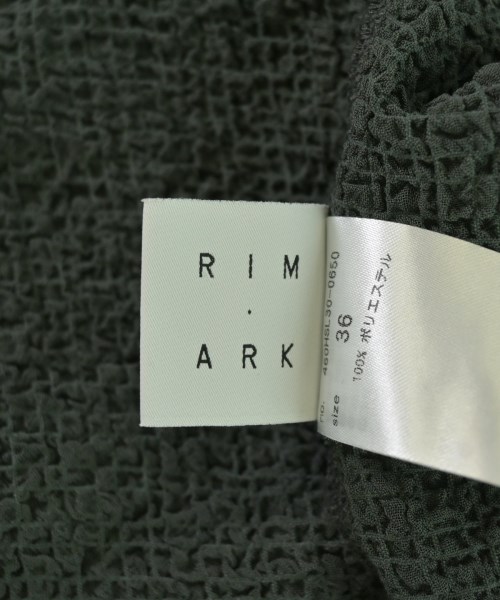 RIM.ARK（リムアーク）ブラウス グレー サイズ:36(S位) レディース/2200691849102