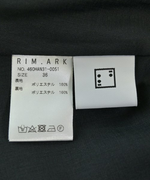 RIM.ARK（リムアーク）ロング・マキシ丈スカート 黒 サイズ:36(S位) レディース/2200687587070