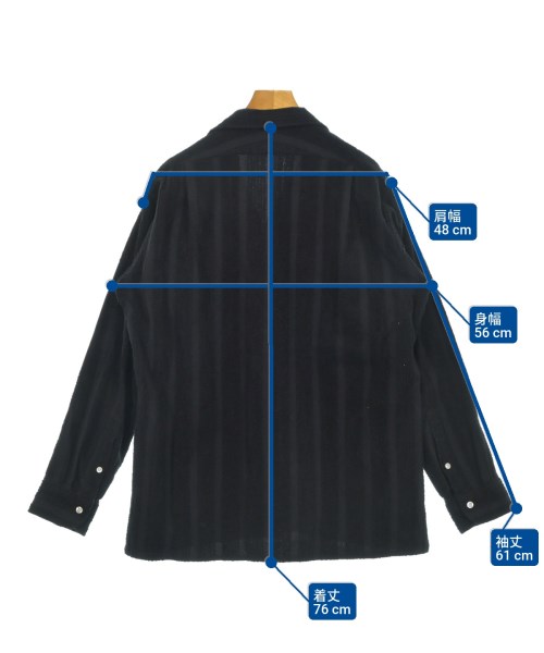 MOJITO（モヒート）カジュアルシャツ 黒 サイズ:M メンズ/2200619411015