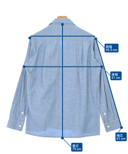 MOJITO（モヒート）カジュアルシャツ 青 サイズ:M メンズ/2200676368017