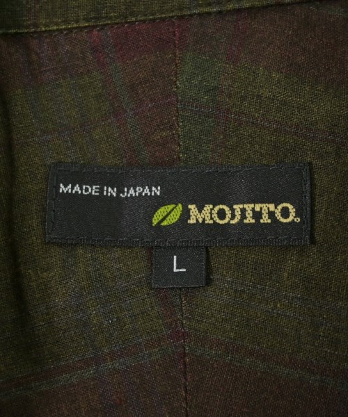 MOJITO（モヒート）カジュアルシャツ 茶 サイズ:L メンズ/2200709026013