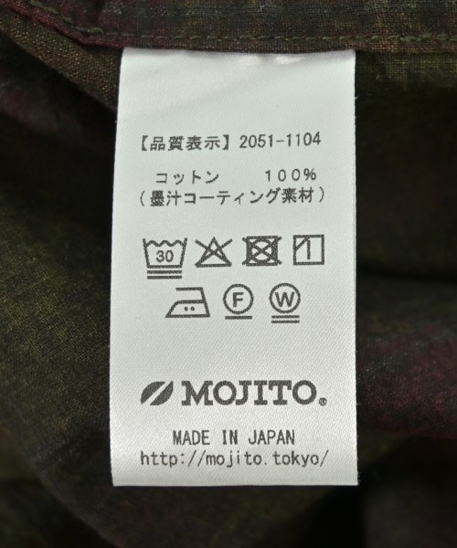 MOJITO（モヒート）カジュアルシャツ 茶 サイズ:L メンズ/2200709026013