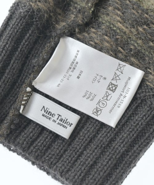 NINE TAILOR（ナインテイラー）手袋 茶 サイズ:- メンズ/2200647649039