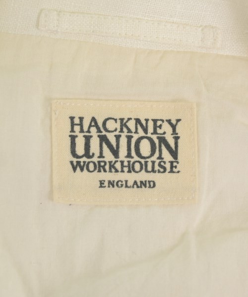 HACKNEY UNION WORKS（ハックニーユニオンワークス）カジュアルジャケット 白 サイズ:38(S位) メンズ/2200669907155