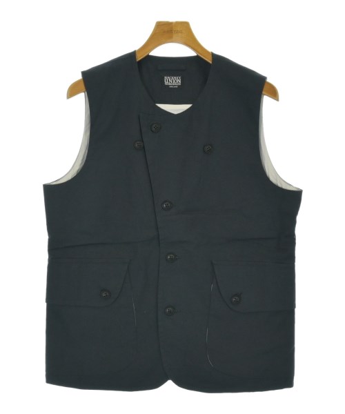 HACKNEY UNION WORKS(ハックニーユニオンワークス)カジュアルシャツ 紺 サイズ:38(S位)/2200669907209