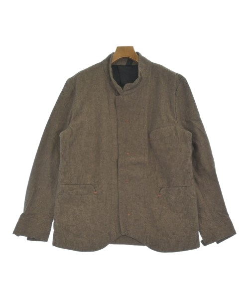 HACKNEY UNION WORKS(ハックニーユニオンワークス)カジュアルジャケット 茶 サイズ:40(M位)/2200669907247