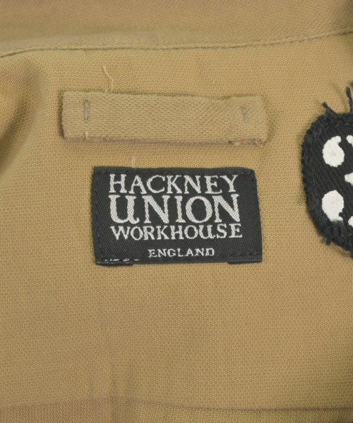 HACKNEY UNION WORKS（ハックニーユニオンワークス）カジュアルシャツ 茶 サイズ:38(S位) メンズ/2200669907261