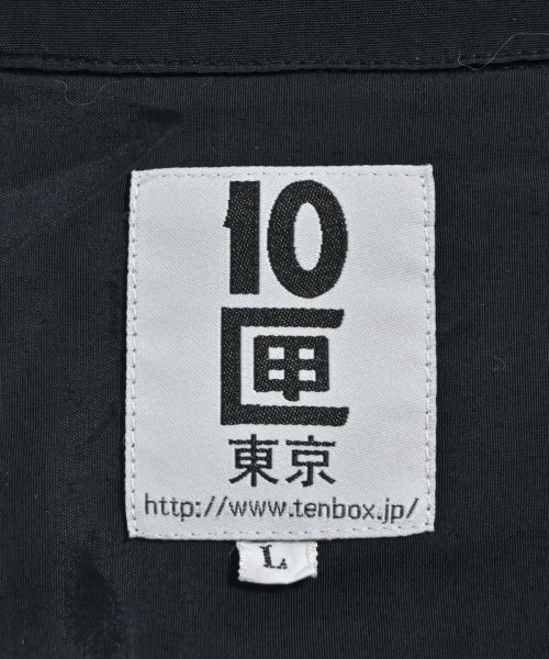 10匣（テンボックス）カジュアルシャツ 黒 サイズ:L メンズ/2200632664306