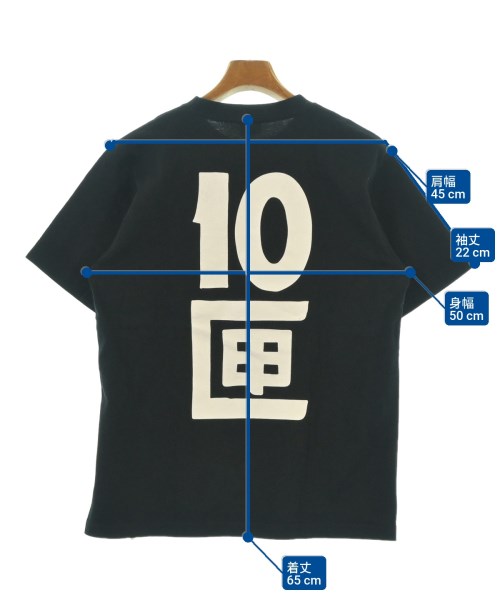 10匣（テンボックス）Tシャツ・カットソー 黒 サイズ:M メンズ/2200625705177
