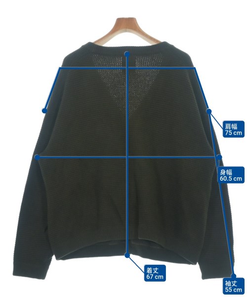 10匣（テンボックス）カーディガン カーキ サイズ:LL メンズ/2200630323021