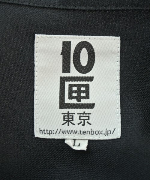 10匣（テンボックス）カジュアルシャツ 黒 サイズ:L メンズ/2200619260088