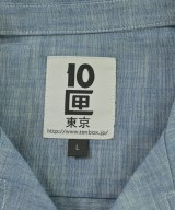 10匣（テンボックス）カジュアルシャツ 青 サイズ:L メンズ/2200705435451