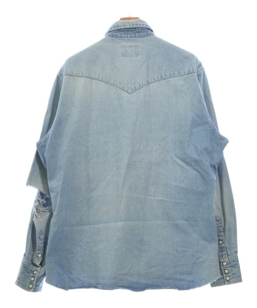 Old Park（オールドパーク）カジュアルシャツ 青 サイズ:F メンズ/2200632907199