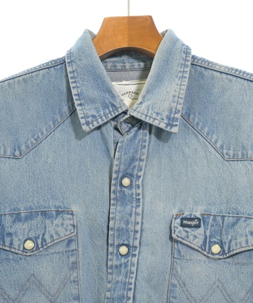 Old Park（オールドパーク）カジュアルシャツ 青 サイズ:F メンズ/2200632907199
