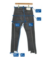 Old Park（オールドパーク）デニムパンツ 黒 サイズ:XS レディース/2200553133172