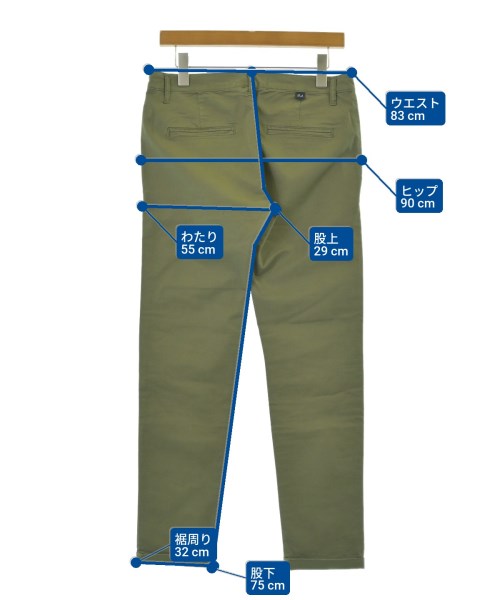 DANIELE ALESSANDRINI（ダニエレアレッサンドリーニ）その他 カーキ サイズ:29(S位) メンズ/2200671575052