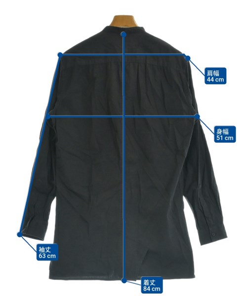 DANIELE ALESSANDRINI（ダニエレアレッサンドリーニ）カジュアルシャツ 黒 サイズ:L メンズ/2200641629037