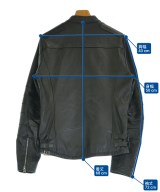 DANIELE ALESSANDRINI（ダニエレアレッサンドリーニ）ライダース 黒 サイズ:48(L位) メンズ/2200644895026