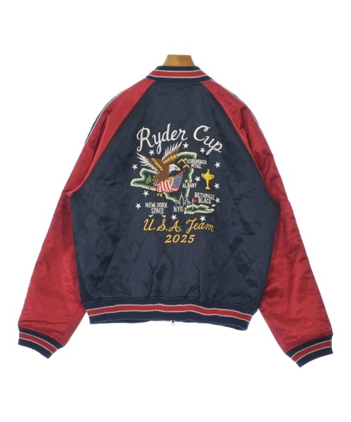 RLX Ralph Lauren（アールエルエックスラルフローレン）スタジャン 紺 サイズ:M メンズ/2200629543034