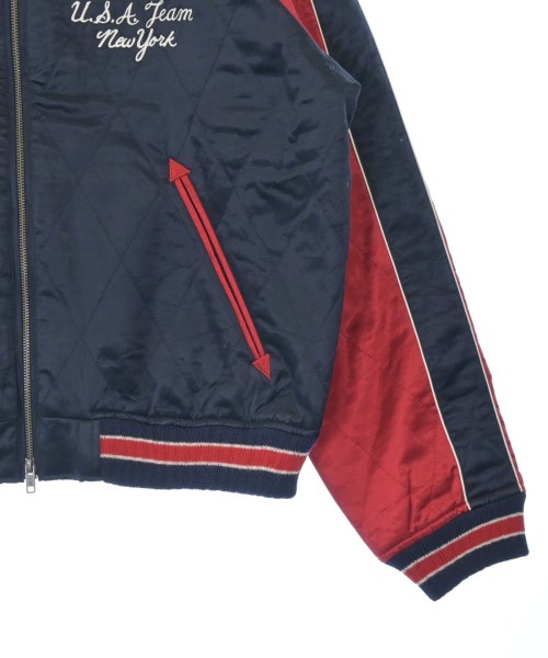 RLX Ralph Lauren（アールエルエックスラルフローレン）スタジャン 紺 サイズ:M メンズ/2200629543034