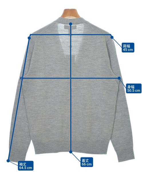 RLX Ralph Lauren（アールエルエックスラルフローレン）カーディガン グレー サイズ:S メンズ/2200679834038