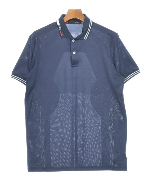RLX Ralph Lauren(アールエルエックスラルフローレン)ポロシャツ 紺 サイズ:M/2200637194266