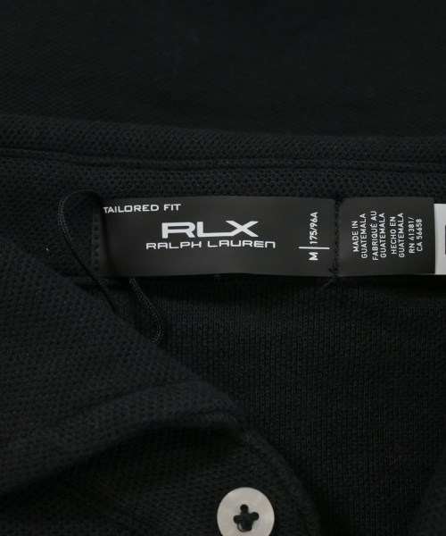 RLX Ralph Lauren（アールエルエックスラルフローレン）ポロシャツ 黒 サイズ:M メンズ/2200637330091