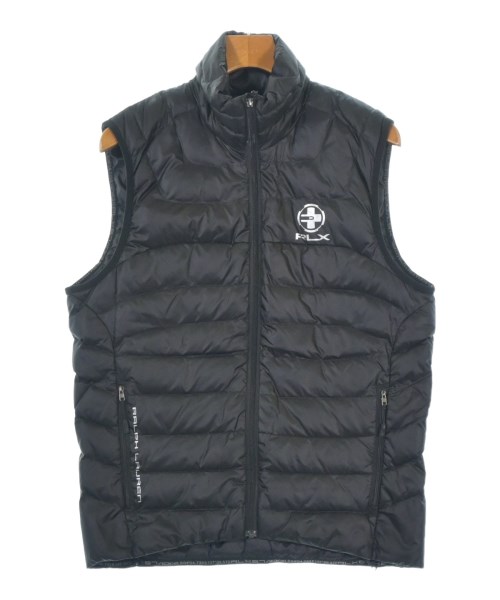 RLX Ralph Lauren(アールエルエックスラルフローレン)ダウンジャケット/ダウンベスト 黒 サイズ:M/2200691791081