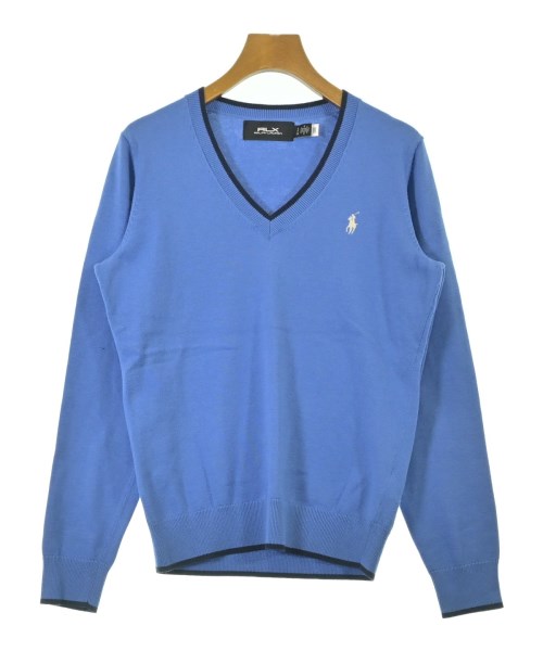 RLX Ralph Lauren(アールエルエックスラルフローレン)ニット・セーター 青 サイズ:S/2200694997022