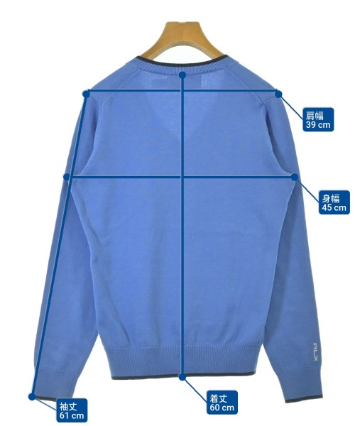 RLX Ralph Lauren（アールエルエックスラルフローレン）ニット・セーター 青 サイズ:S レディース/2200694997022