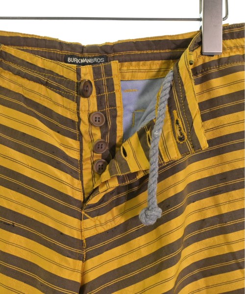 Burkman Bros（バークマンブラザーズ）ショートパンツ 黄 サイズ:30(M位) メンズ/2200478507010