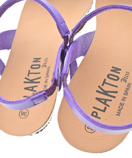 PLAKTON（プラクトン）サンダル 紫 サイズ:EU38(24.5cm位) レディース/2200612055063