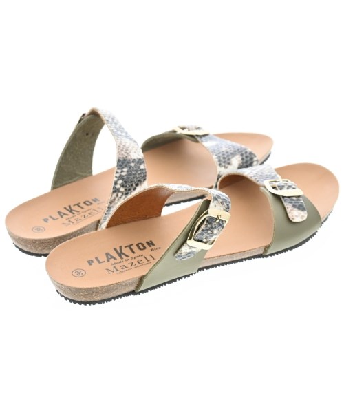 PLAKTON（プラクトン）サンダル 茶 サイズ:EU38(24.5cm位) レディース/2200618025022